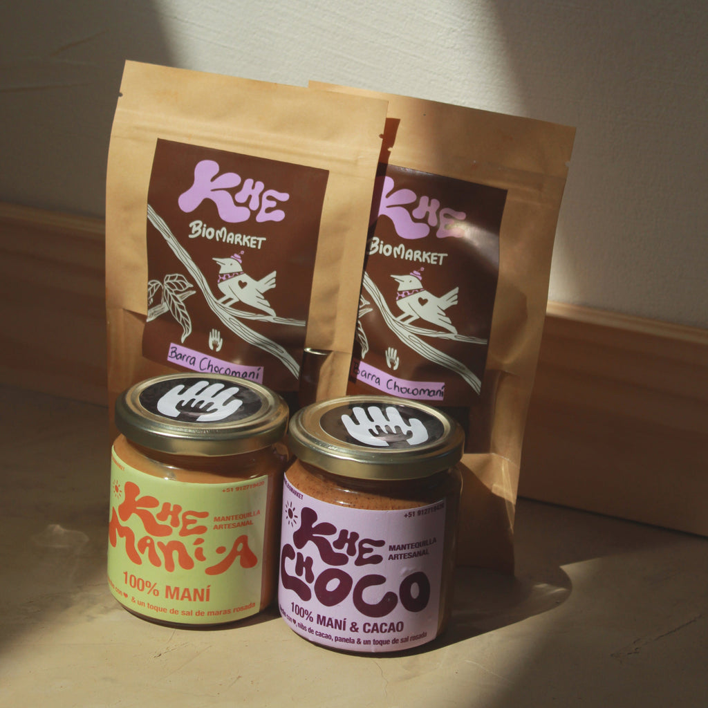 pack de chocolate, chocomani y barras de chocolate