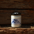Kéfir de cabra natural Khe de 500 ml en botella de vidrio, elaborado mediante fermentación tradicional con cultivos vivos.